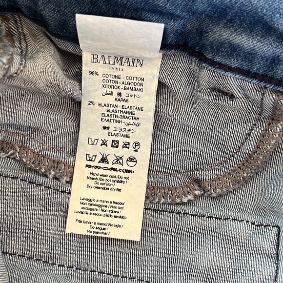 🆕 Balmain Jeans 👖 - Picture 8 of 13